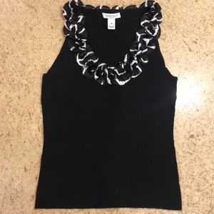 White House Black Market Sleeveless Top